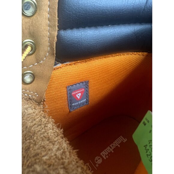 Timberland Womens 6-Inch Premium Waterproof Boots Ortholite Wheat Size 8M - Picture 6 of 16